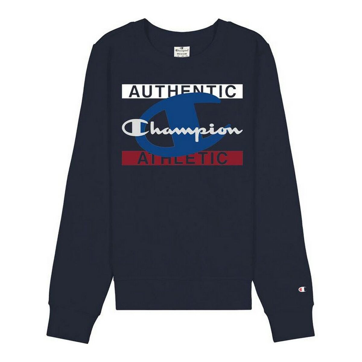 Tröja utan huva Herr Champion Authentic Athletic Mörkblå