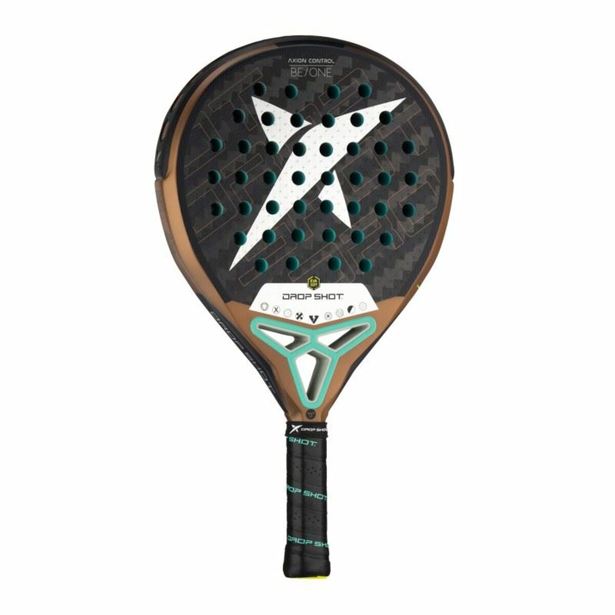Padelracket Drop Shot Axion Control Svart - 2