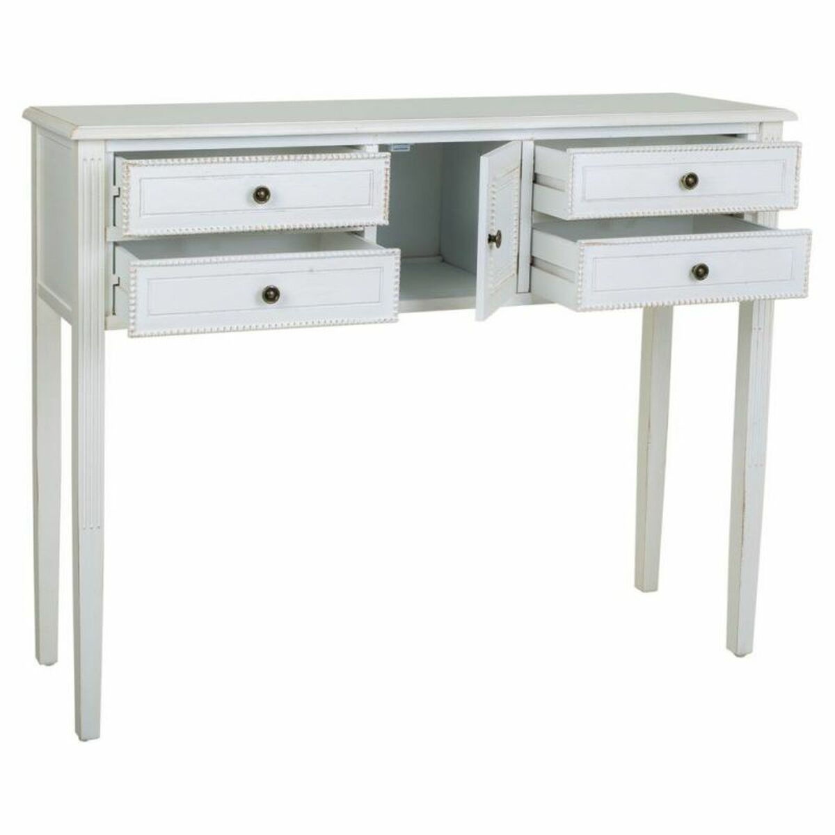 Hallmöbel med lådor Alexandra House Living Vit 36 x 92 x 120 cm - 4