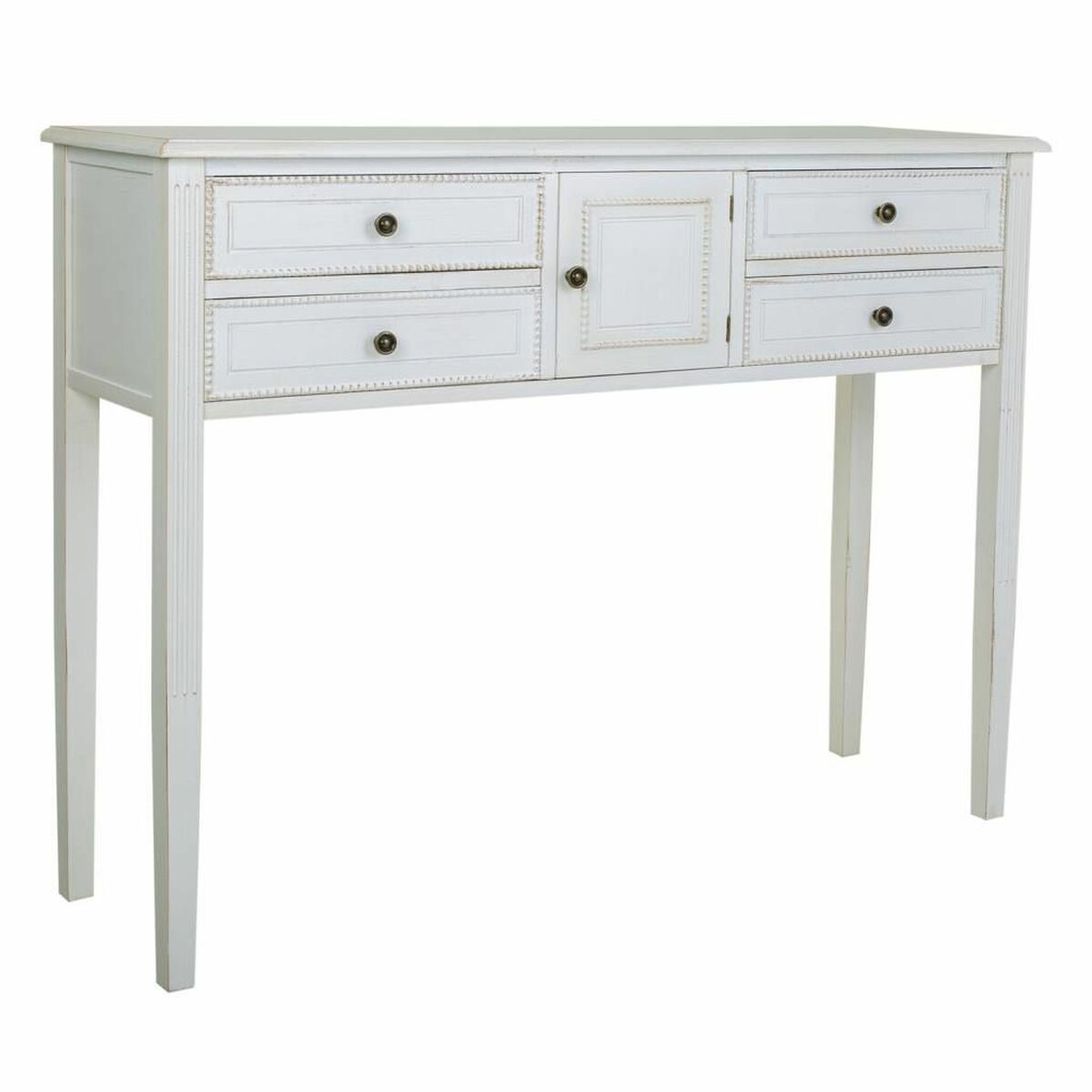 Hallmöbel med lådor Alexandra House Living Vit 36 x 92 x 120 cm