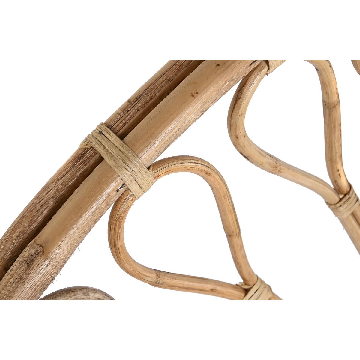 Sänggavel DKD Home Decor Naturell Solros Trä Rattan 178 x 4 x 90 cm 178 x 4 x 127 cm - 3