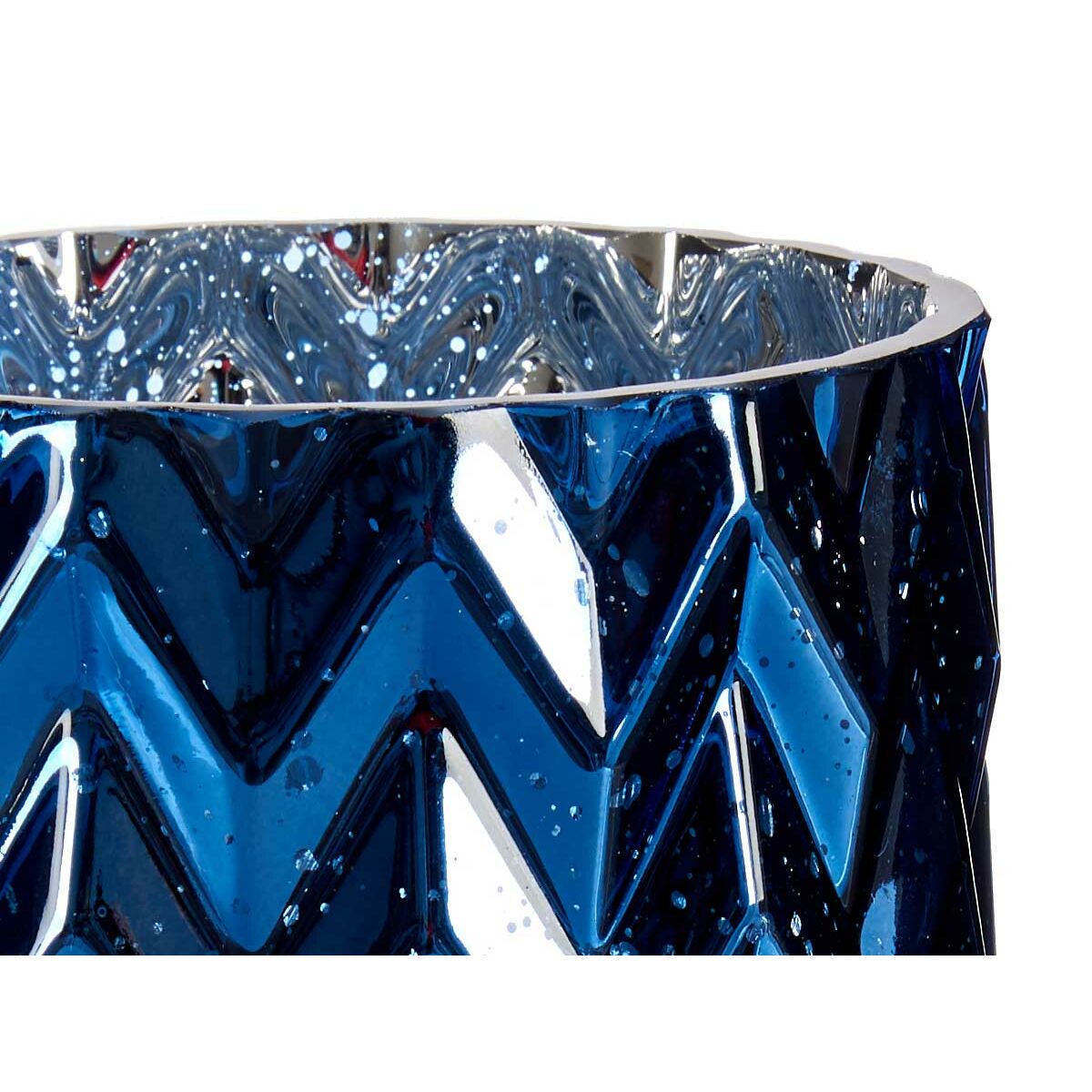 Vas Gravyr Ax Blå Glas 11,3 x 19,5 x 11,3 cm (6 antal) - 2
