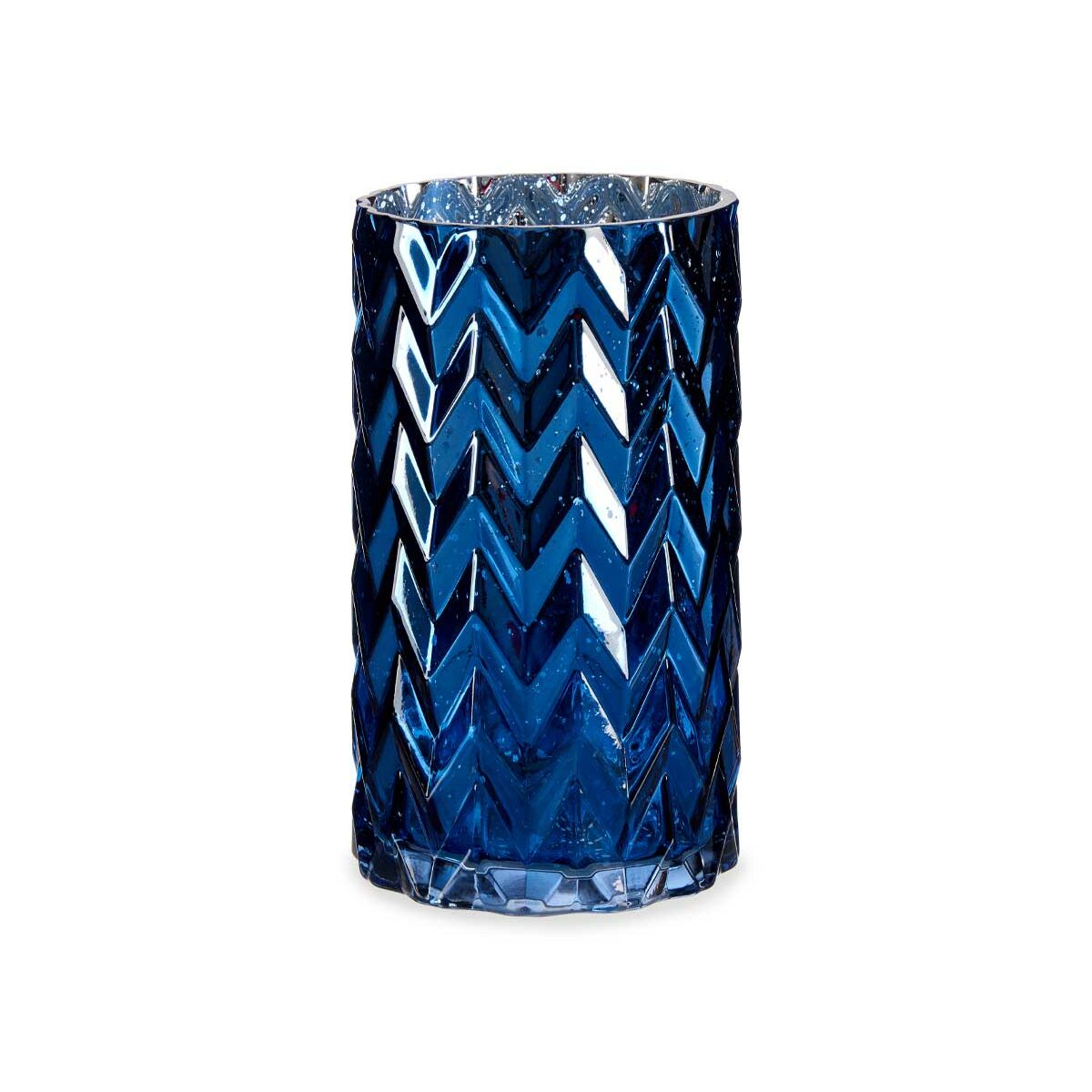 Vas Gravyr Ax Blå Glas 11,3 x 19,5 x 11,3 cm (6 antal) - 3