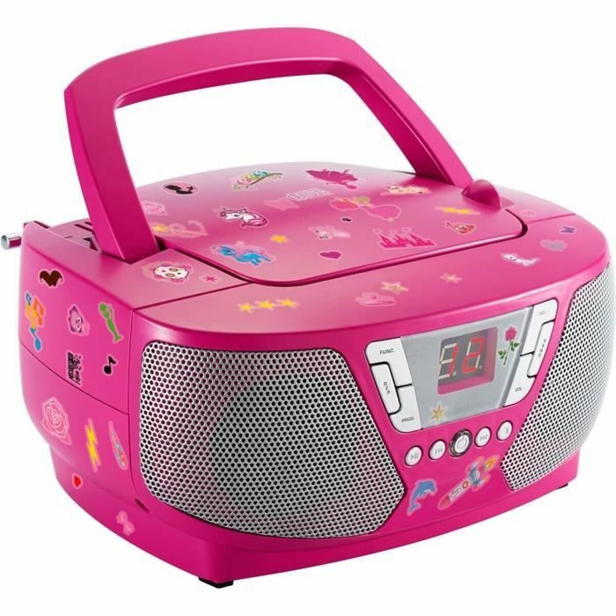 Radio Bigben CD60RSSTICK Rosa - 6