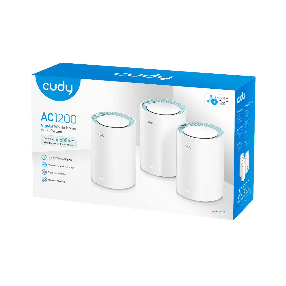 Repeater WiFi OR: Signalförstärkare WiFi Cudy AC1200 - 2