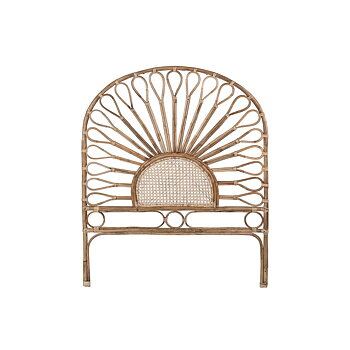 Sänggavel DKD Home Decor Naturell Solros 100 x 4 x 90 cm 100 x 4 x 126 cm Bambu