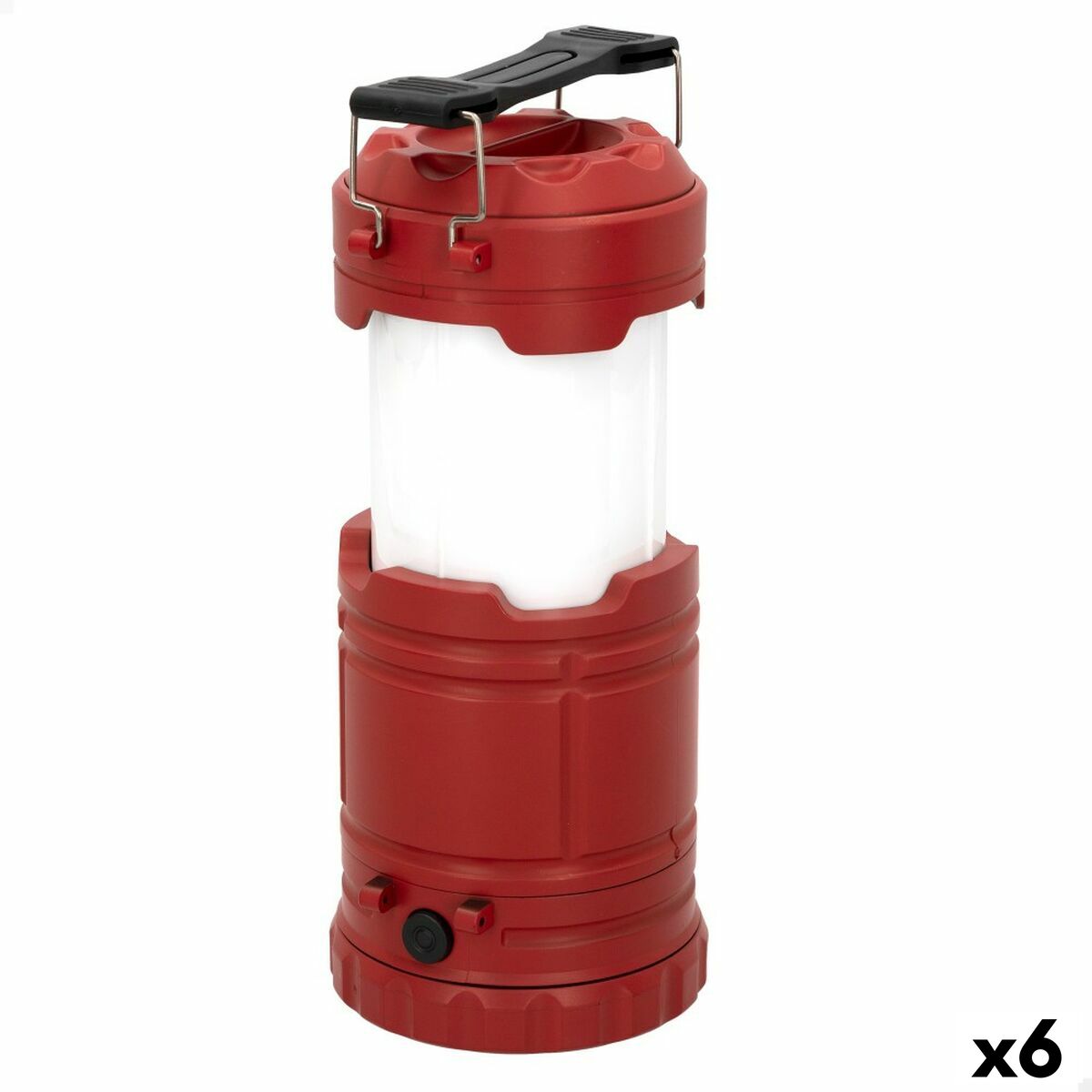 LED-lykta Aktive Röd Camping (6 antal)