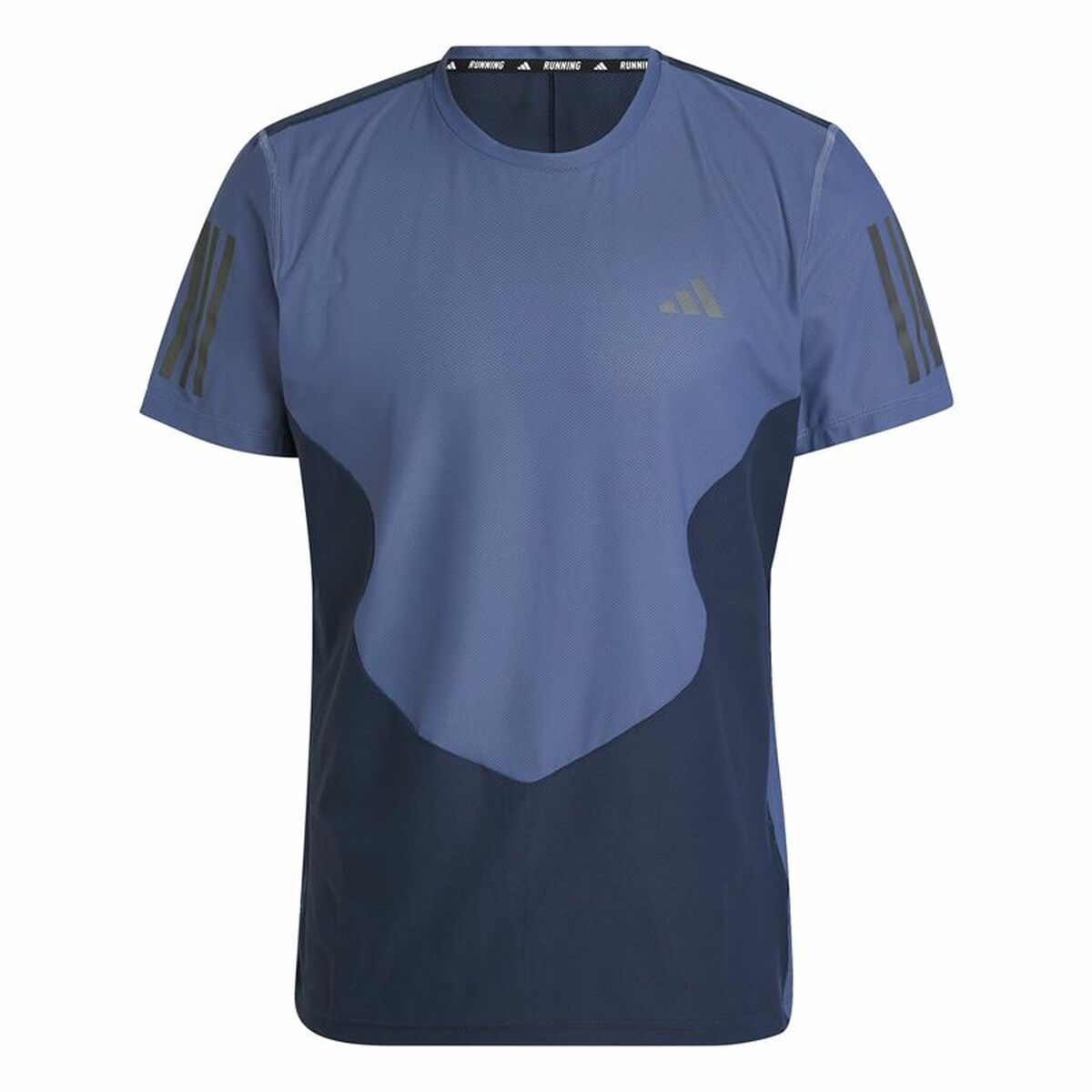 T-shirt med kortärm Herr Adidas Own The Run Colorblock