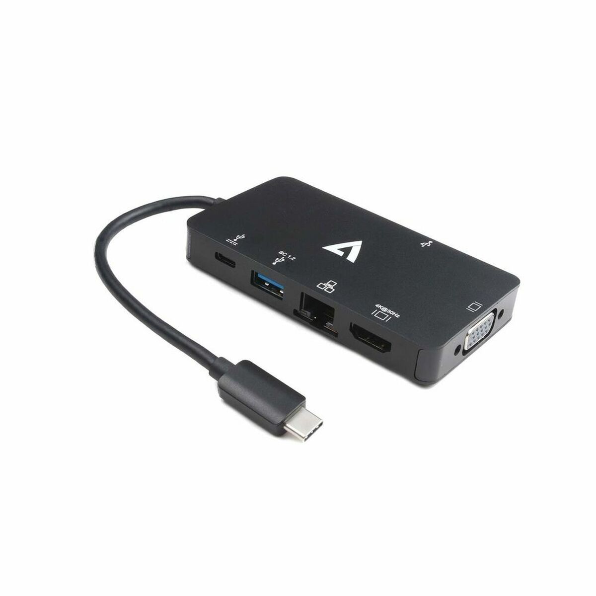 USB C till HDMI Adapter V7 V7UC-2HDMI-BLK       Svart - 4