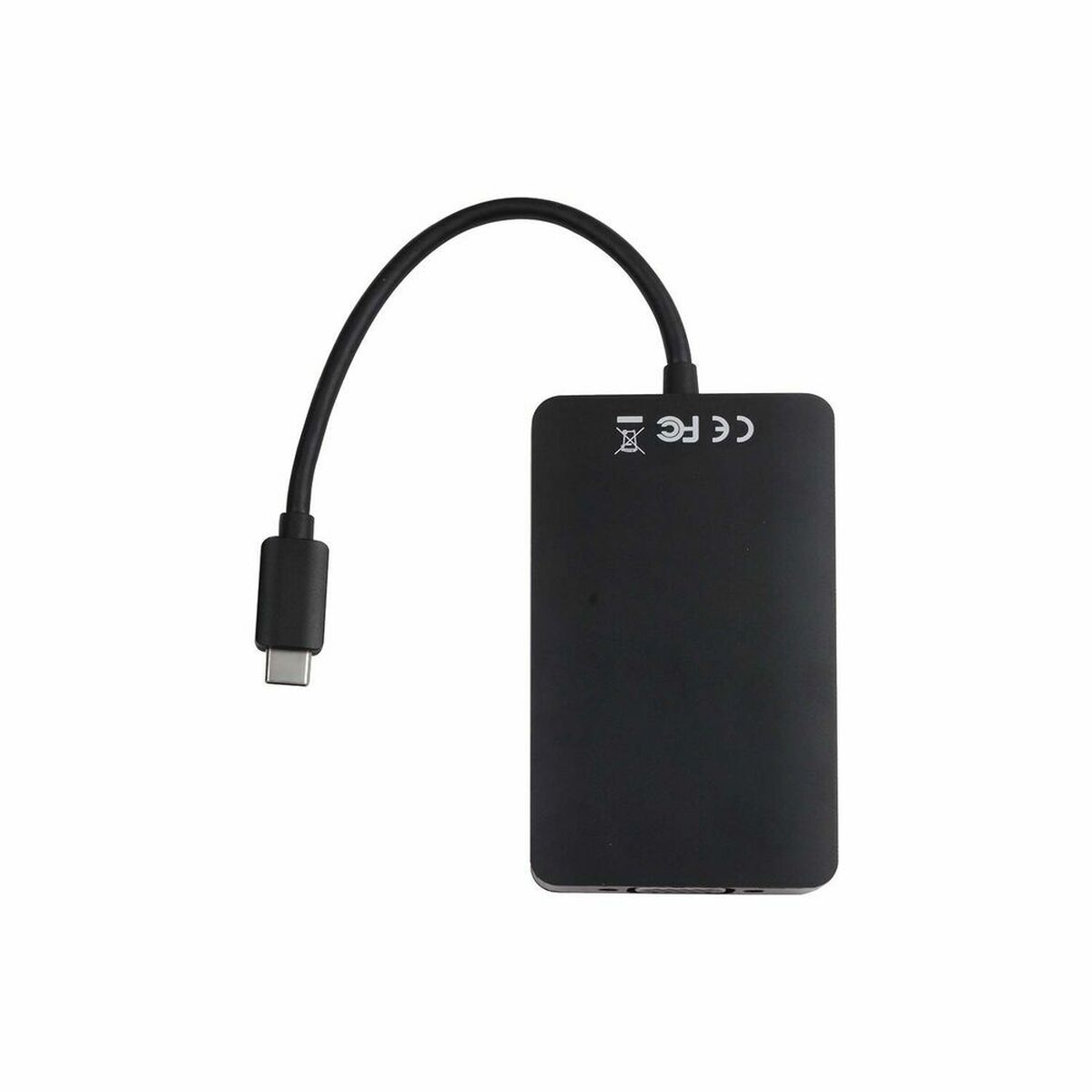 USB C till HDMI Adapter V7 V7UC-2HDMI-BLK       Svart - 9
