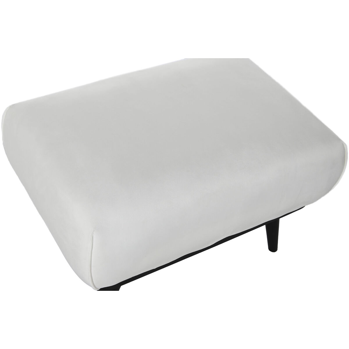 Sittpall DKD Home Decor Vit Svart 70 x 50 x 42 cm - 2