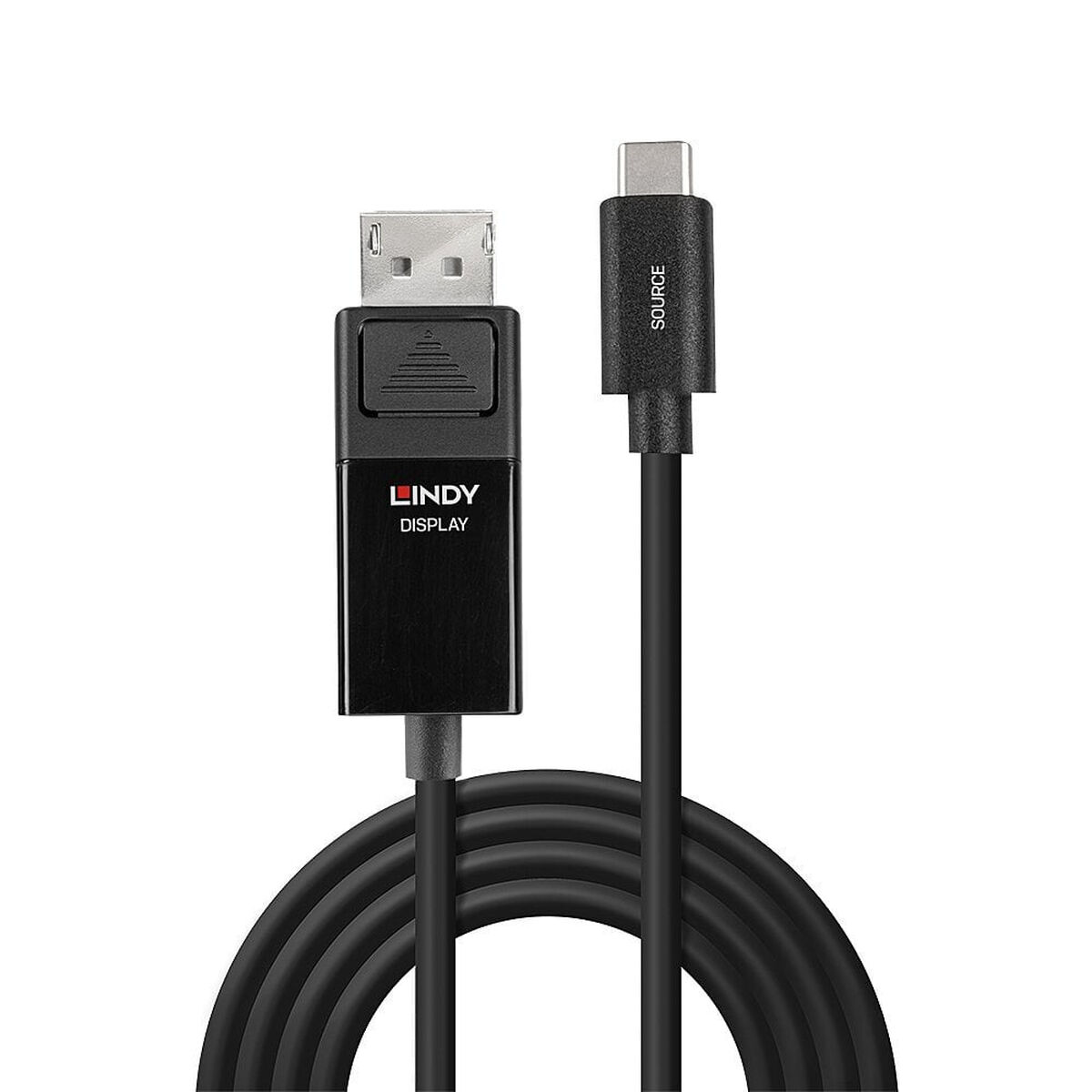 USB-C-kabel LINDY 43341 1 m Svart (1 antal) - 2