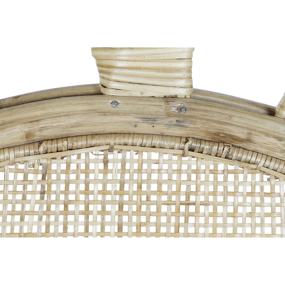 Sänggavel DKD Home Decor Brun Naturell 180 x 4 x 90 cm - 3