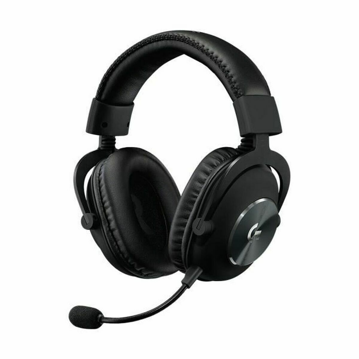 Hörlurar med Mikrofon Logitech PRO X Gaming Headset Svart