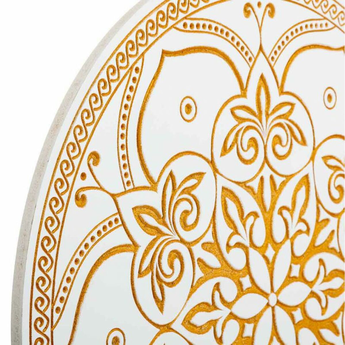 Väggdekoration Alexandra House Living Vit Granträ Trä MDF 2 x 60 x 60 cm - 6