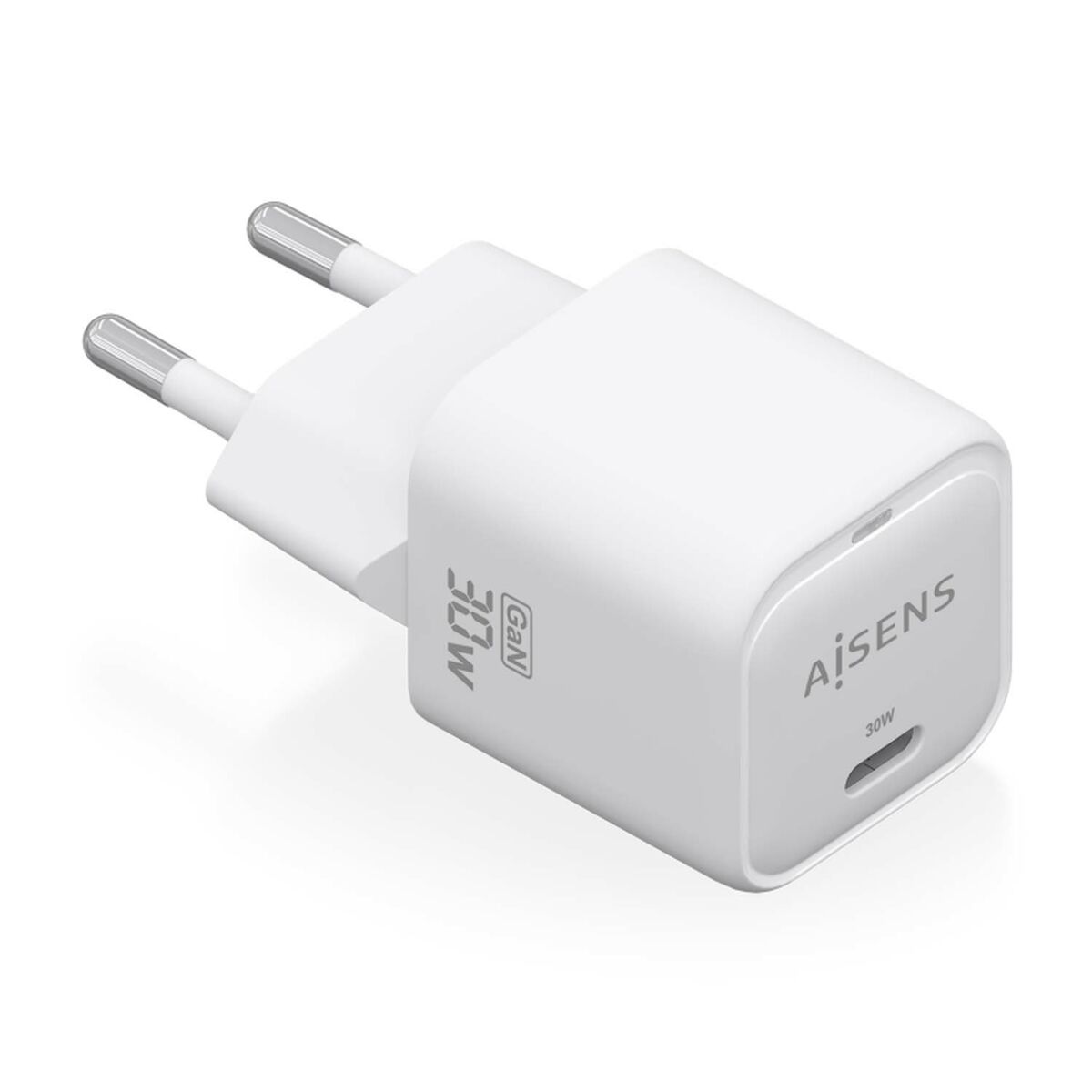Väggladdare Aisens ASCH-30W1P018-W Vit Multicolour 30 W (1 antal)
