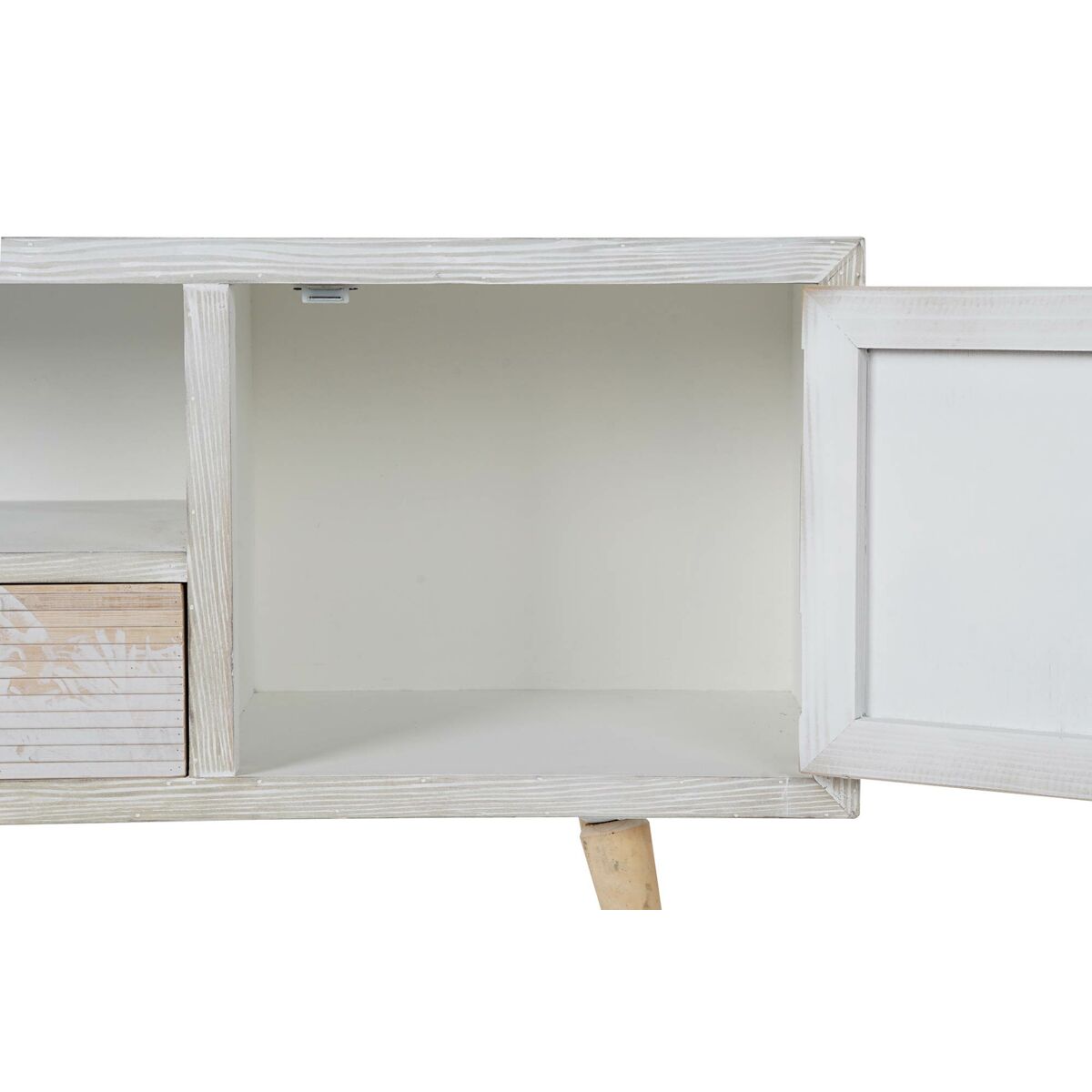 TV-möbler DKD Home Decor Vit Trä Bambu (140 x 40 x 51 cm) - 16