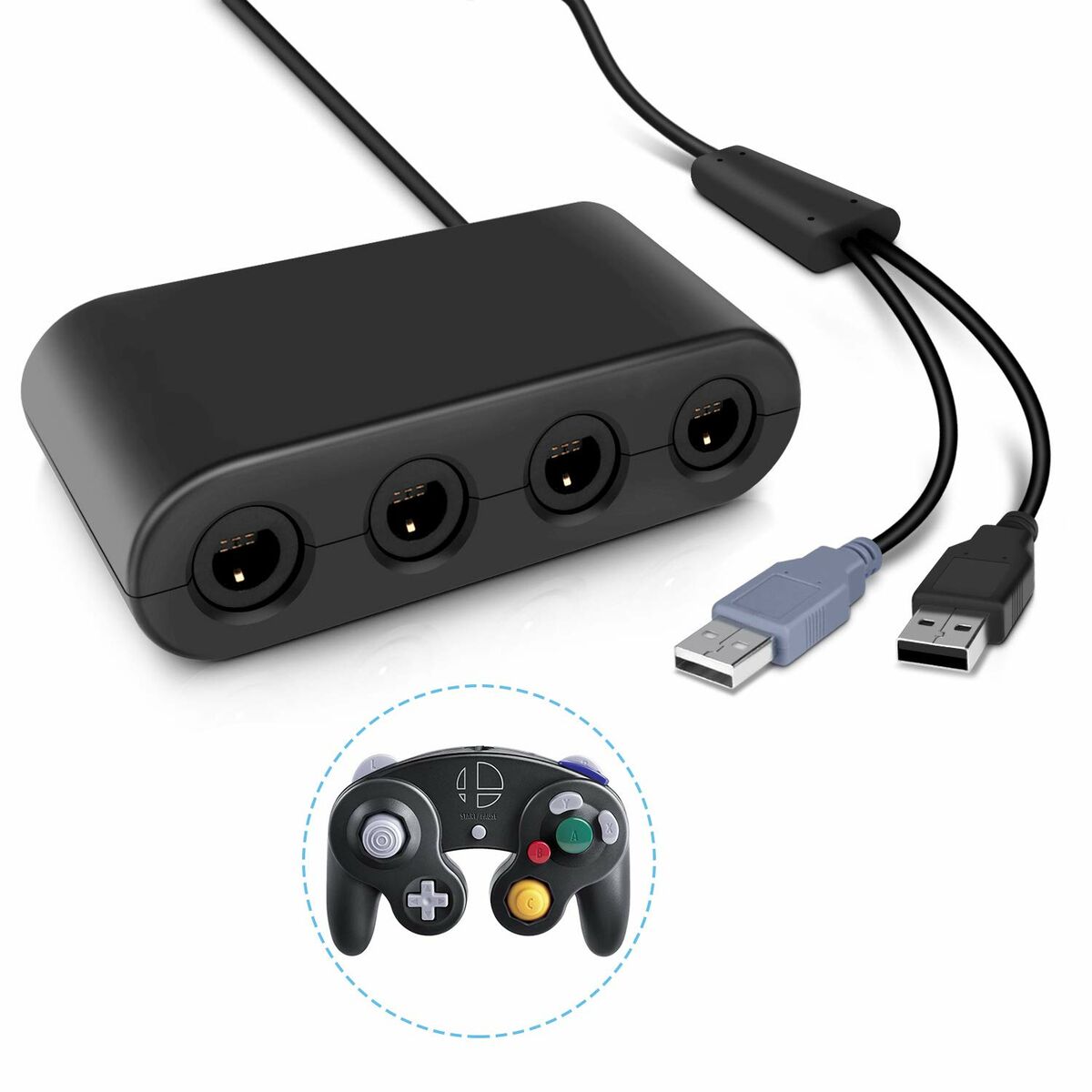 Adapter KT-021 Svart (Renoverade B) - 2