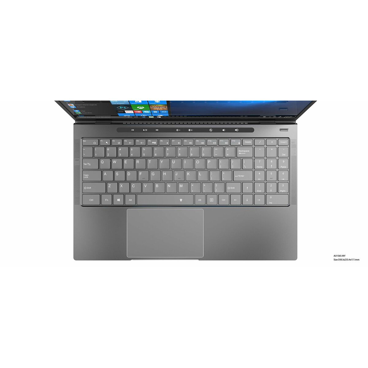 Bärbar dator Jetwing N1507P7 15,6" 8 GB RAM Qwerty Spanska - 2