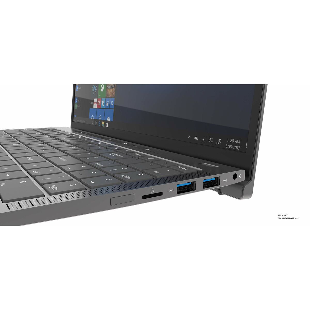Bärbar dator Jetwing N1507P7 15,6" 8 GB RAM Qwerty Spanska - 6
