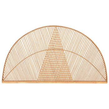 Sänggavel Home ESPRIT Ljusbrun Bambu Fibrer 150 x 2 x 80 cm