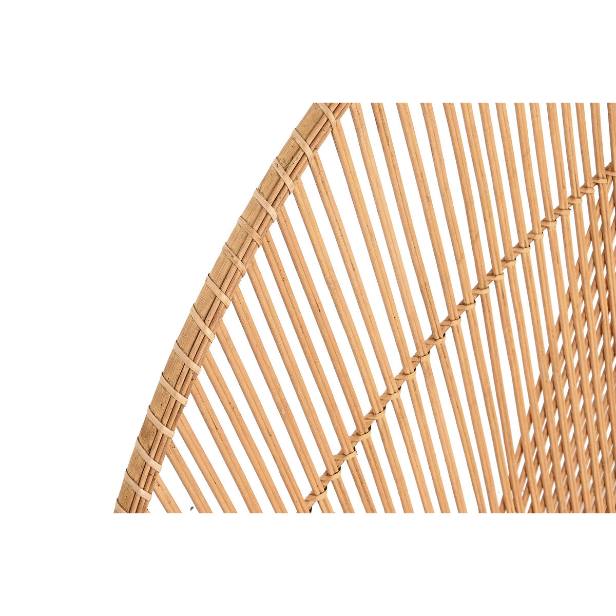 Sänggavel Home ESPRIT Ljusbrun Bambu Fibrer 150 x 2 x 80 cm - 2