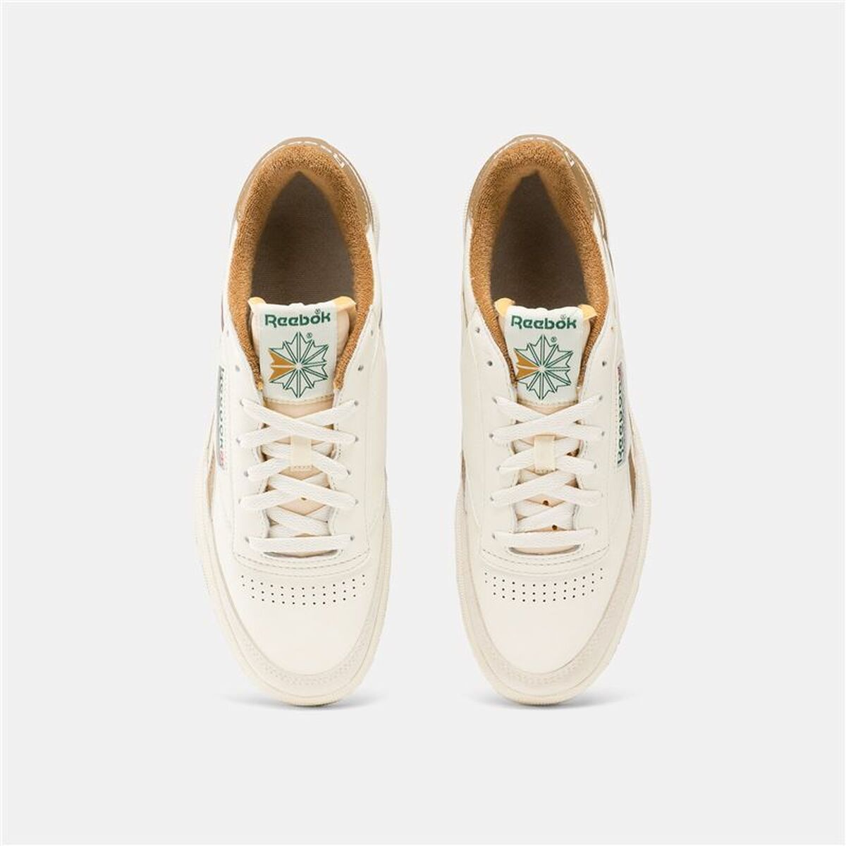 Sportskor Casual Herr Reebok Club C Revenge Vinta Vit Ljusbrun - 3