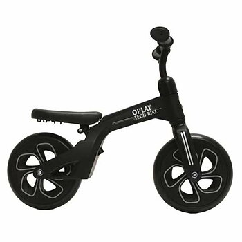 Barncykel Tech Balance Svart