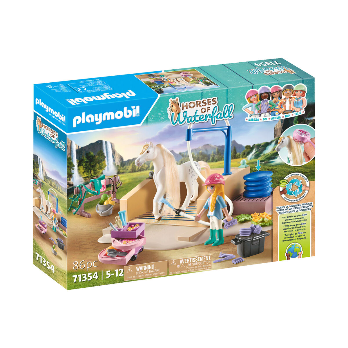 Playset Playmobil 71354 Horses of Waterfall 86 Delar - 3