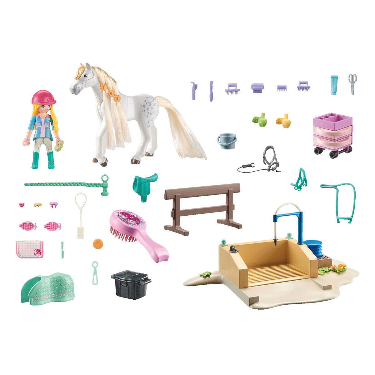 Playset Playmobil 71354 Horses of Waterfall 86 Delar - 2