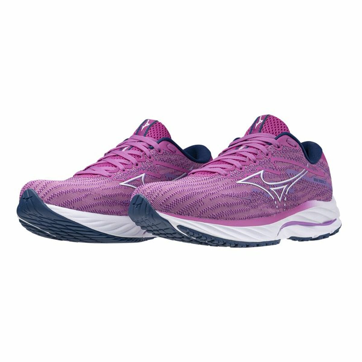 Gymnastiksko, Dam Mizuno Wave Rider 27 Ljusrosa - 5