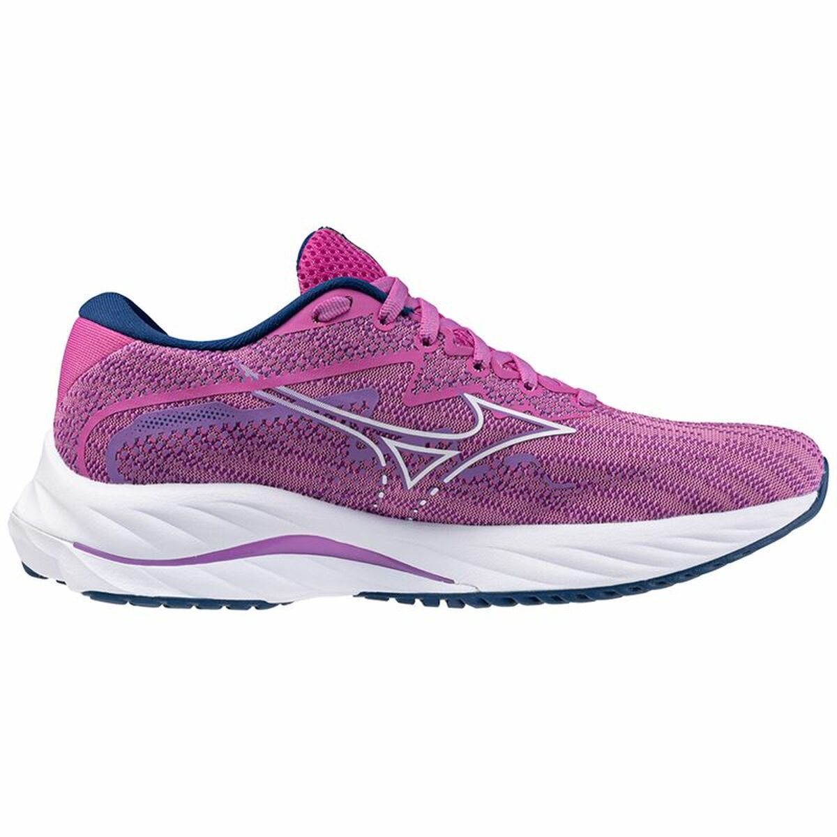 Gymnastiksko, Dam Mizuno Wave Rider 27 Ljusrosa - 2