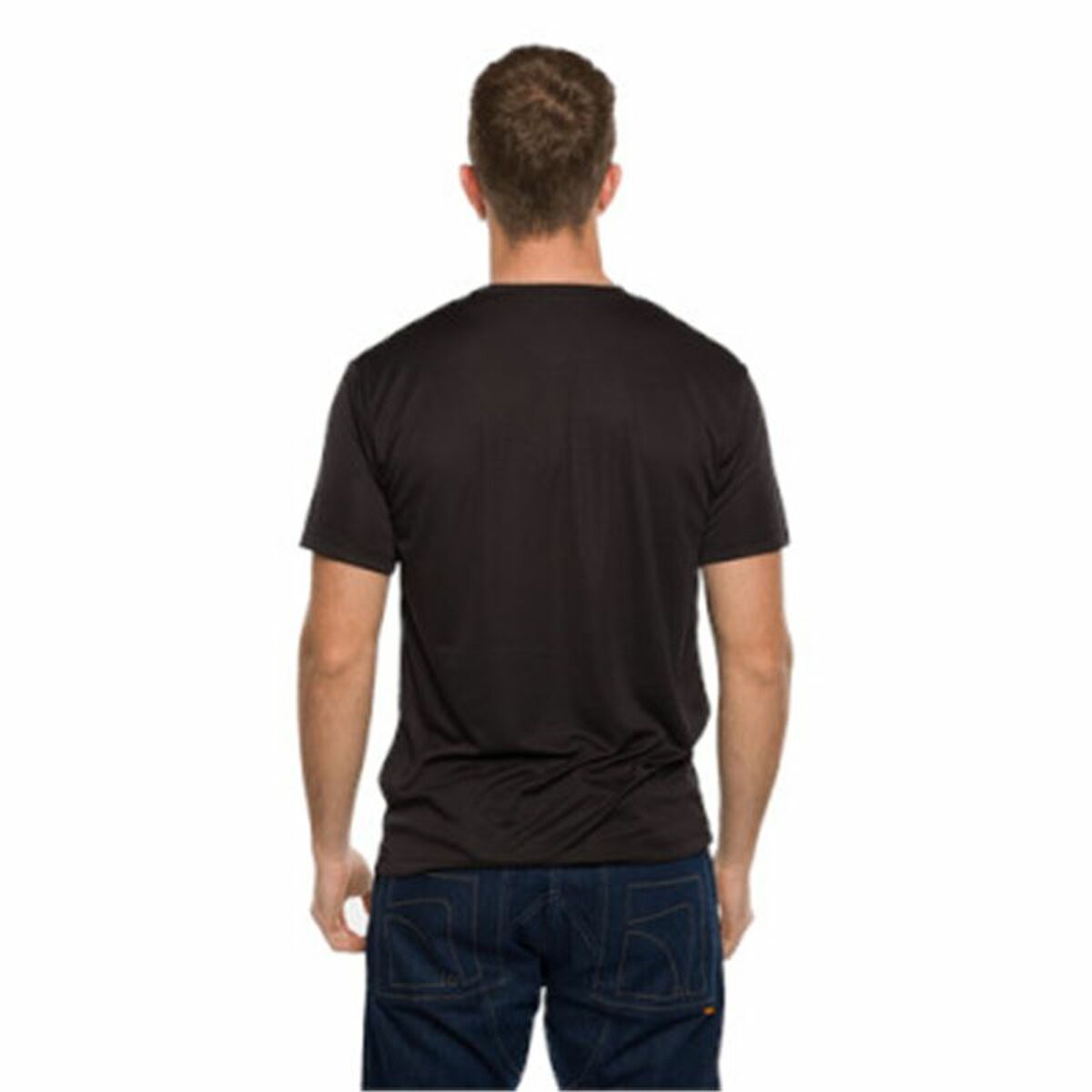 T-shirt med kortärm Herr Trangoworld Arbas Svart - 2