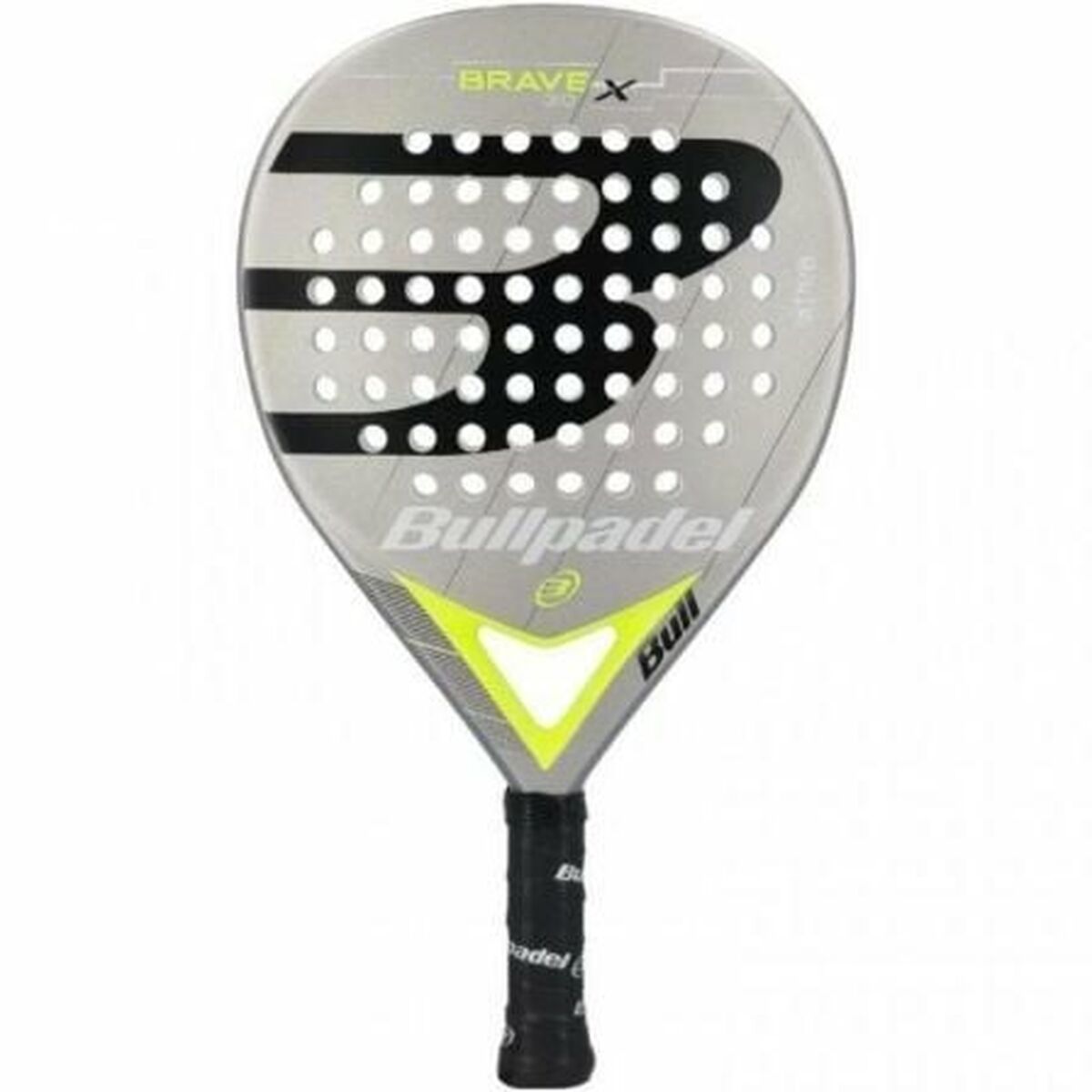 Padelracket Bullpadel Brave 3.0 2021 Gul Grå Glasfiber