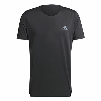 T-shirt med kortärm Herr Adidas Adizero Running Svart