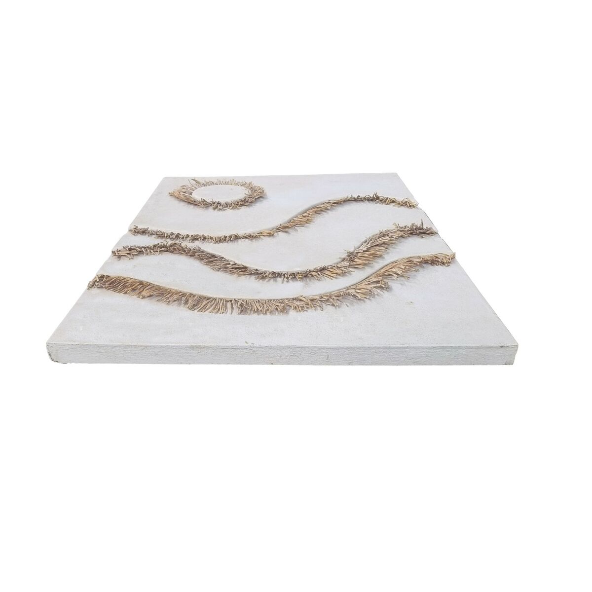 Väggdekoration Home ESPRIT Vit Naturell Scandi 80 x 5 x 120 cm - 2
