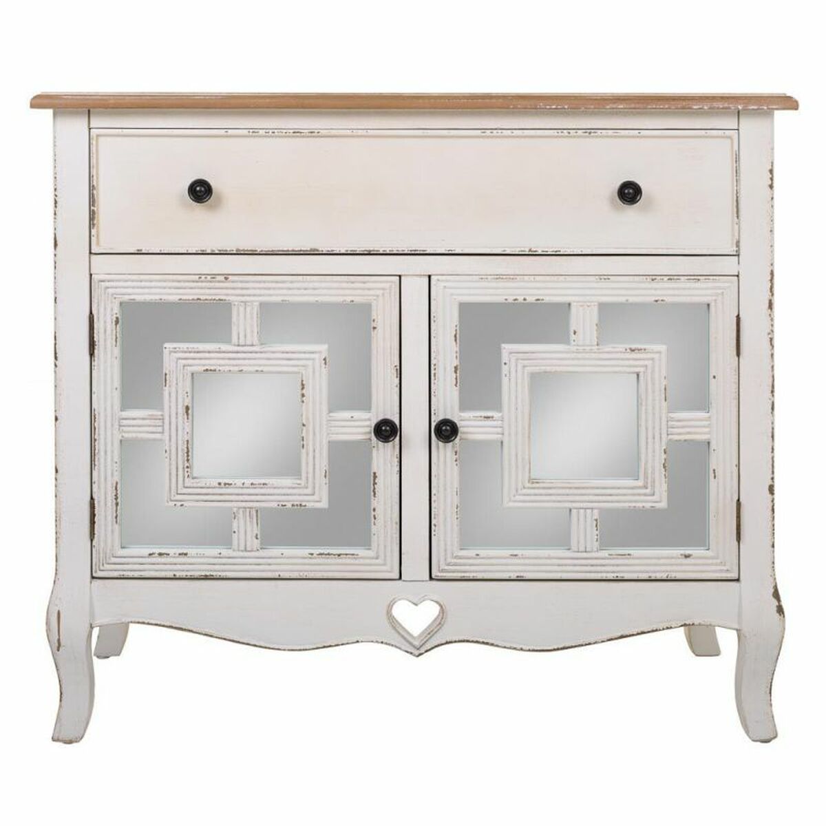 Mottagare Alexandra House Living Vit 36 x 72 x 83 cm - 3