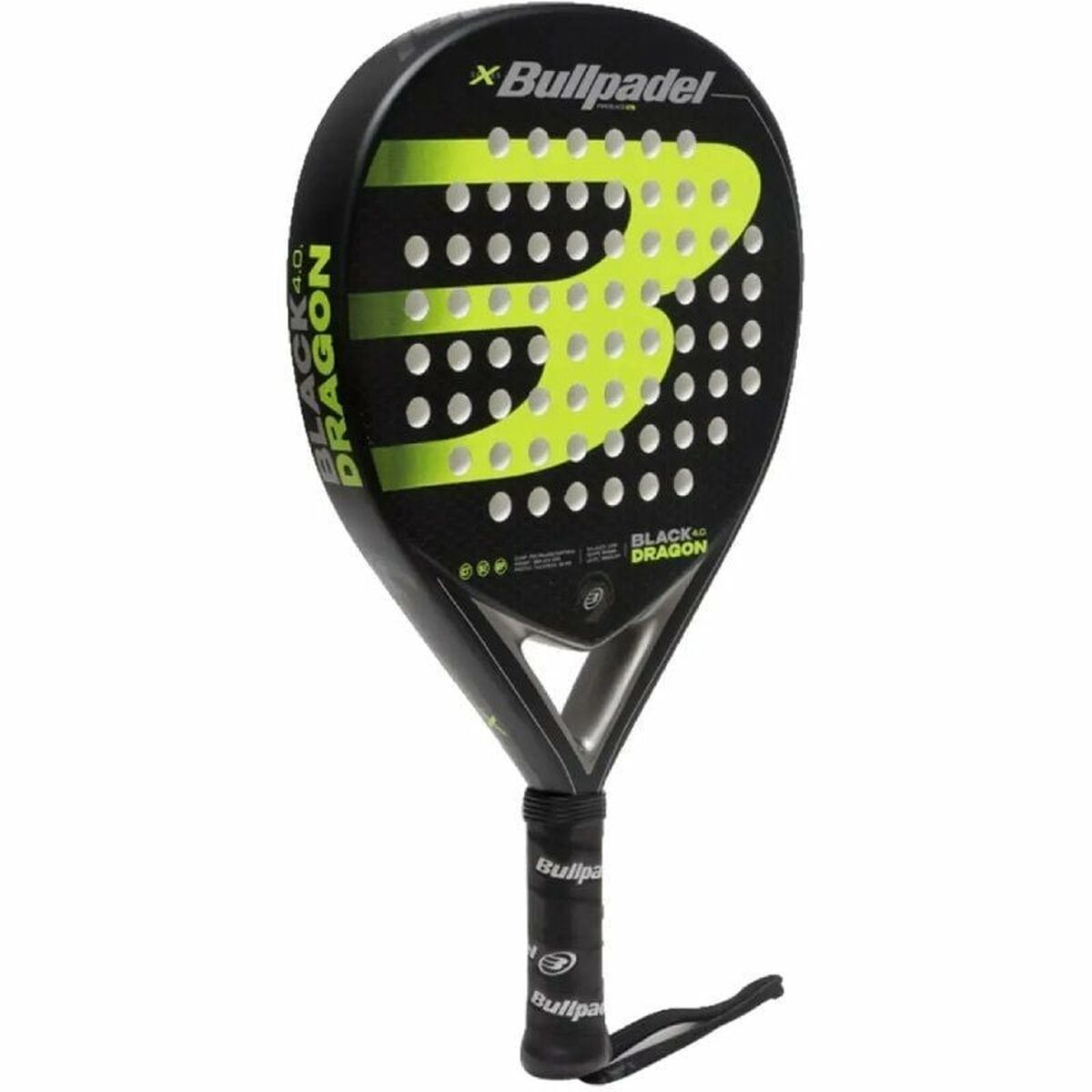 Padelracket Bullpadel Black Dragon 4.0 Svart - 2