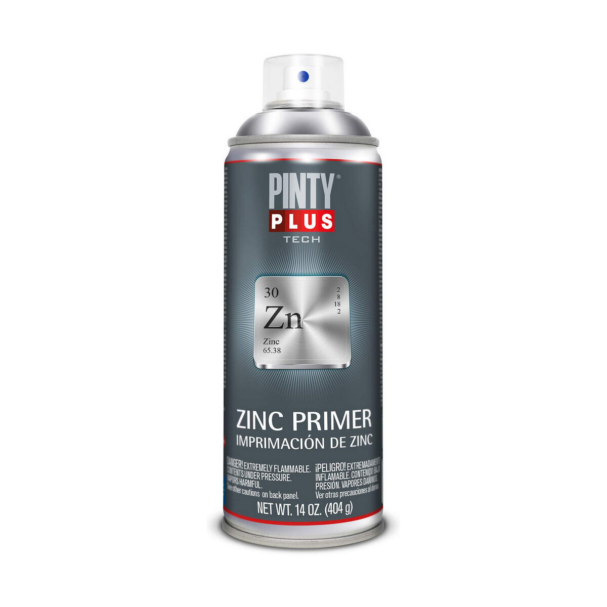 Sprejfärg Pintyplus Tech Z169 Zink 400 ml Galvaniserad - 3