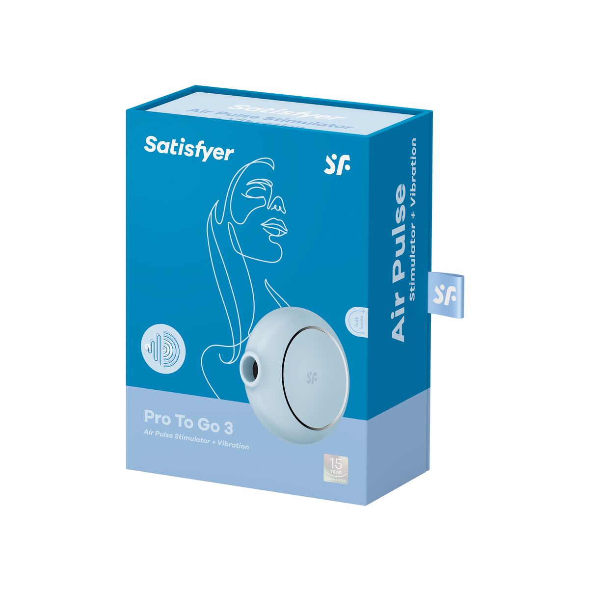 Sugstimulator för klitoris Satisfyer Pro To Go 3 Blå - 6
