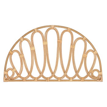 Sänggavel Home ESPRIT Bambu Rattan 104 x 2 x 58,5 cm