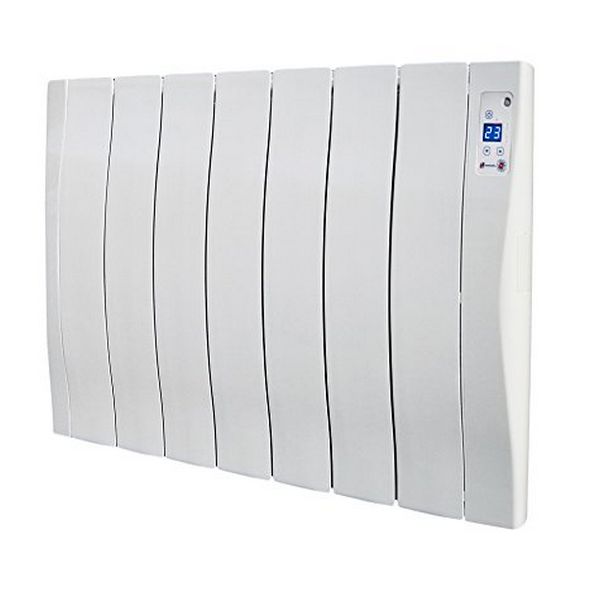 Värmeelement Digitalt Vätskefritt (7 ribbor) Haverland WI7 1000W Vit