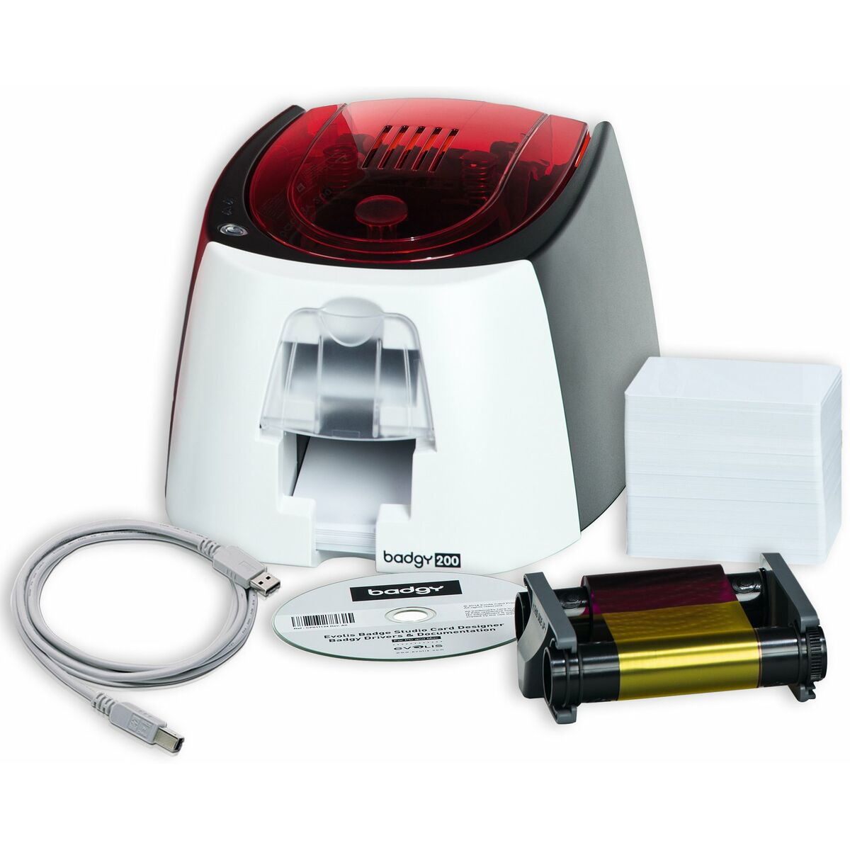 Termisk Skrivare Evolis 15B22U0000RS Röd