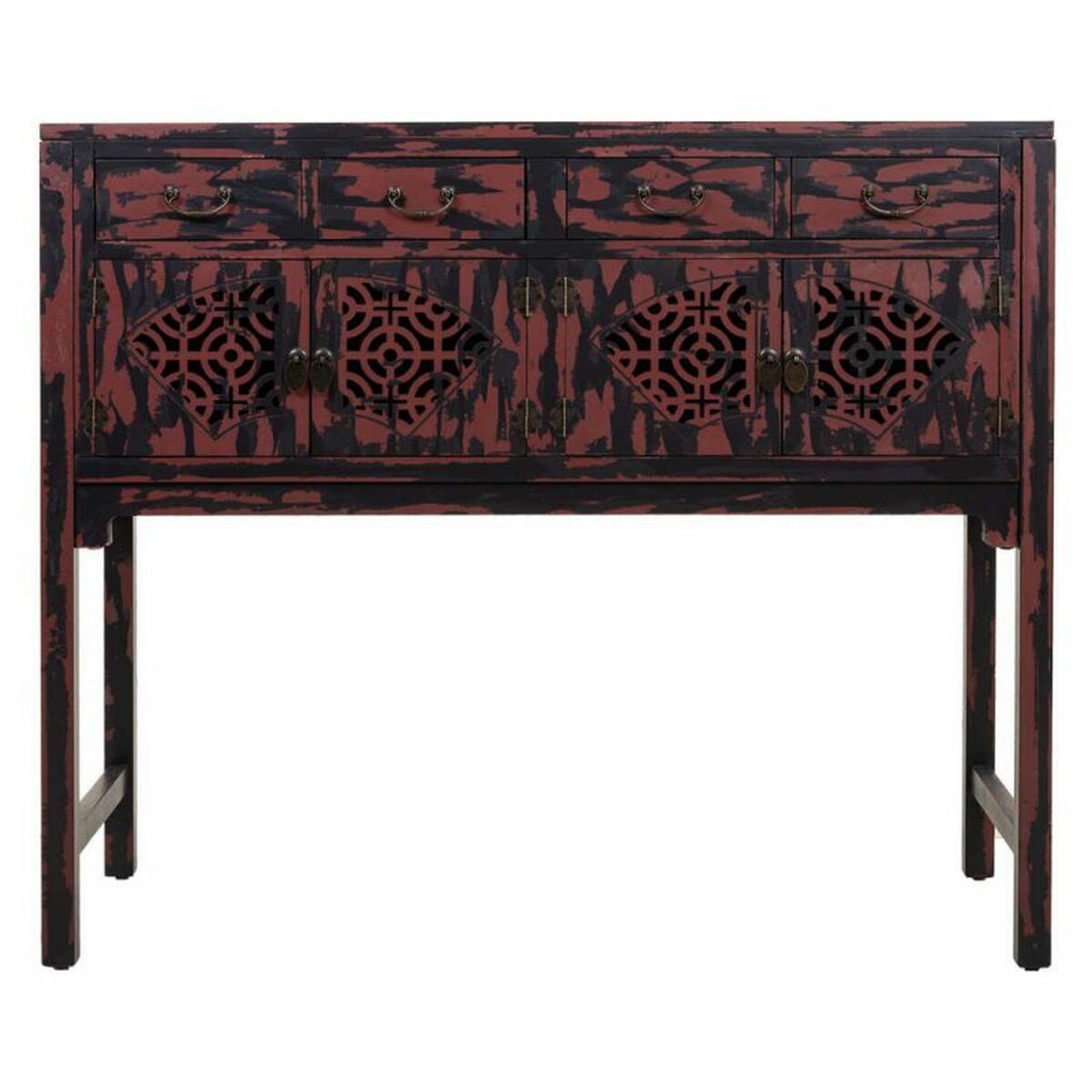 Hallmöbel med lådor Alexandra House Living Röd 40 x 102 x 120 cm - 3