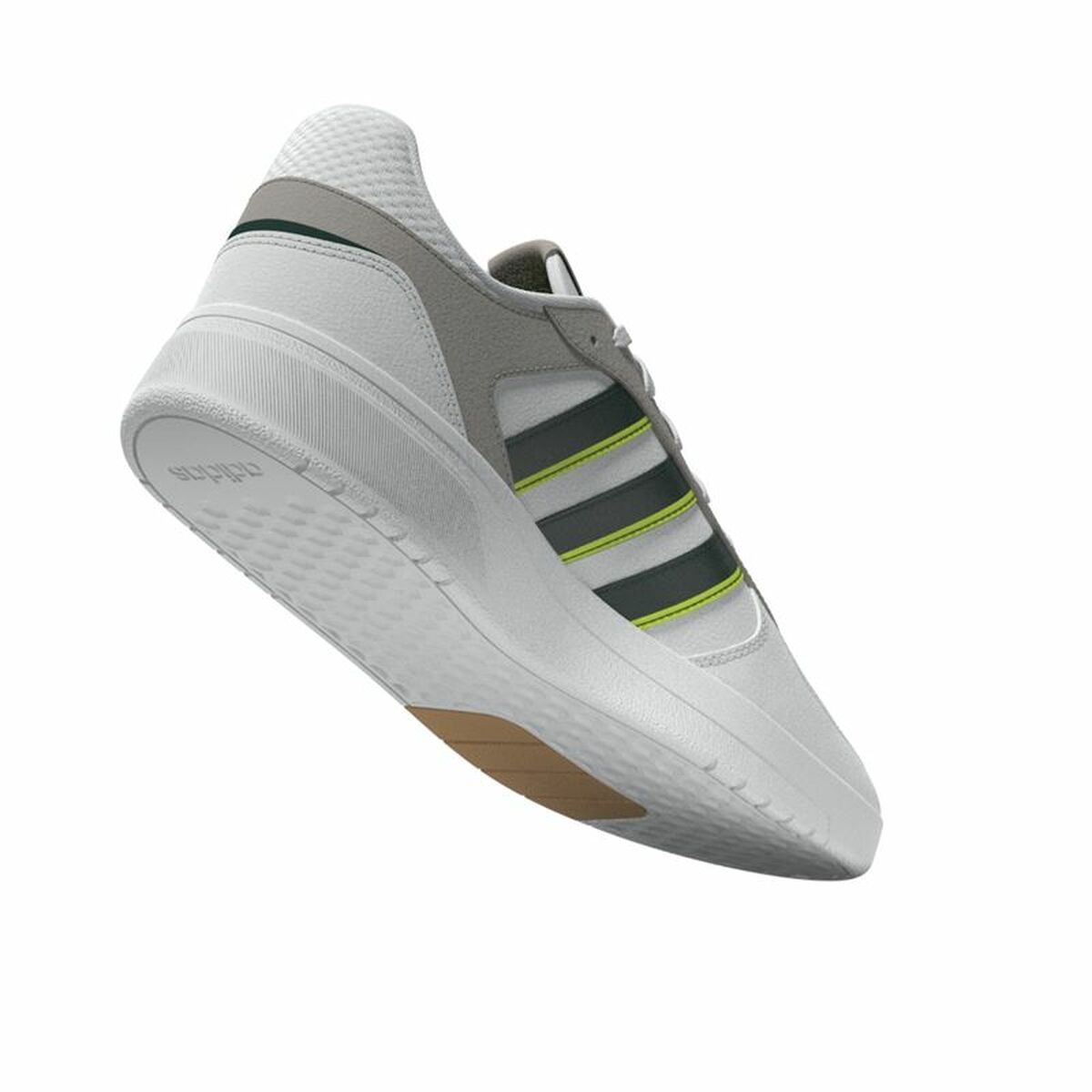 Gymnastikskor, Herr Adidas Courtbeat Vit - 6