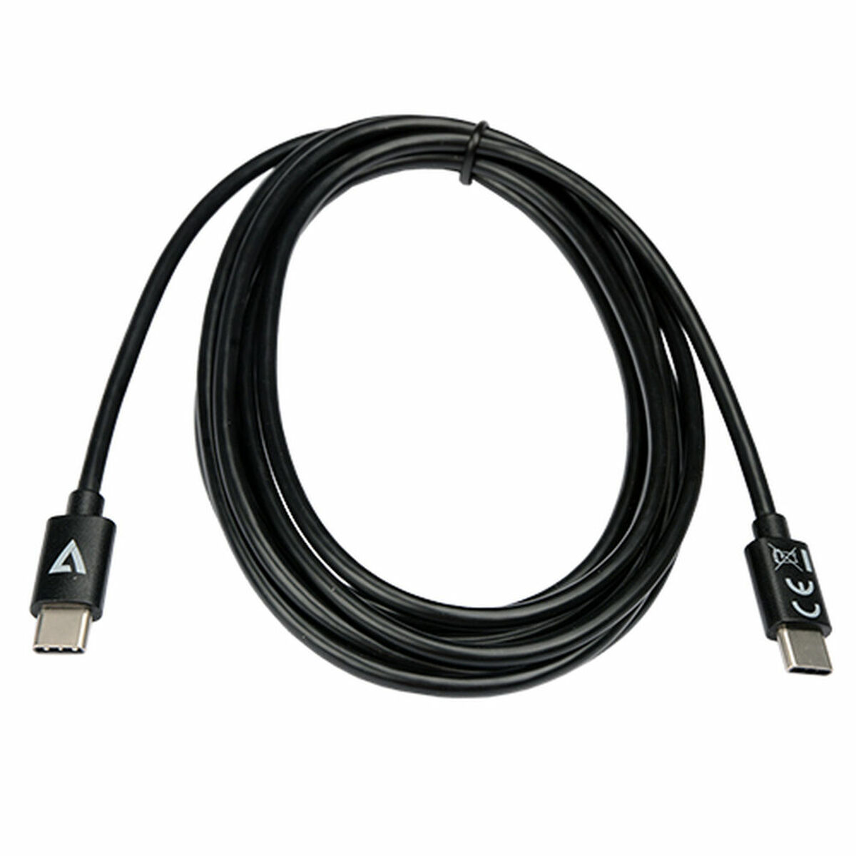 USB-C-kabel V7 9743702000 Svart 2 m (1 antal) - 8