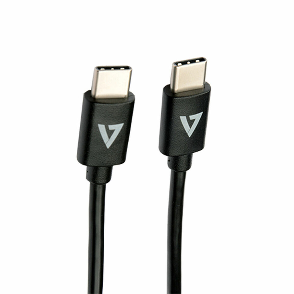 USB-C-kabel V7 9743702000 Svart 2 m (1 antal) - 4