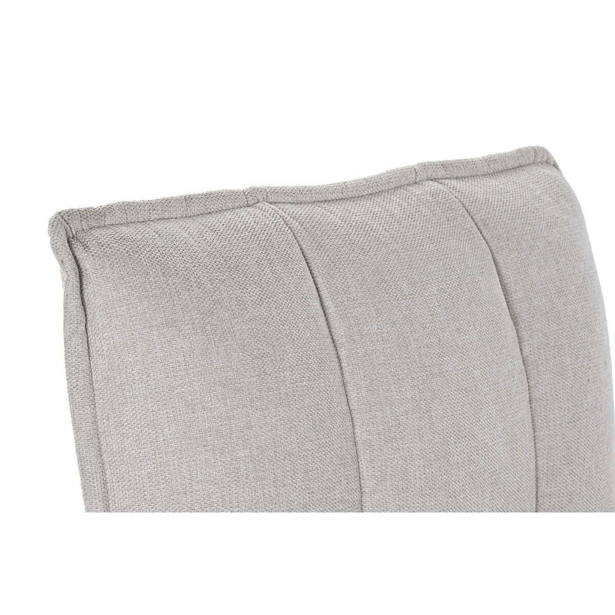 Fåtölj DKD Home Decor Beige Gyllene Metall Polyester (66 x 71 x 77 cm) - 2