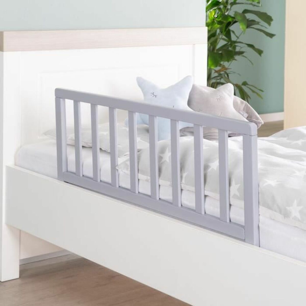 Säkerhetsräcke till säng ROBA Baby Vit - 2