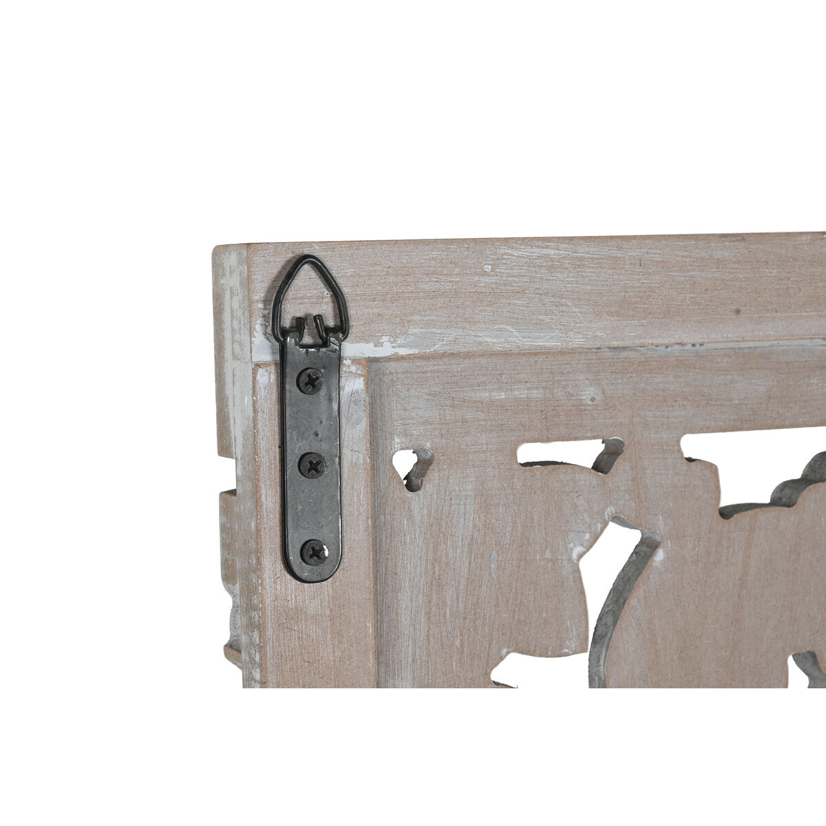 Sänggavel Home ESPRIT Grå Trä MDF 180 x 3,5 x 180 cm - 4
